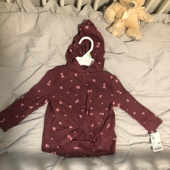CARTER'S OSH KOSH B'GOSH VISCOSE HOODIE / 18M - Picture 1 of 2